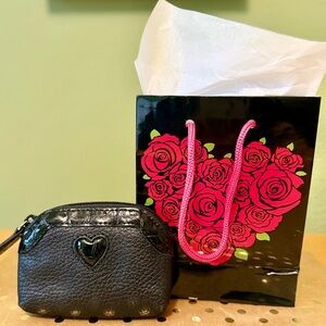 🌸Brighton pre-owned leather coin purse. WW007.